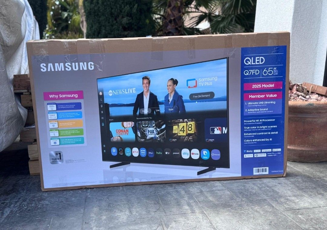 65Q7 65” Samsung smart 4k Qled hdr tv