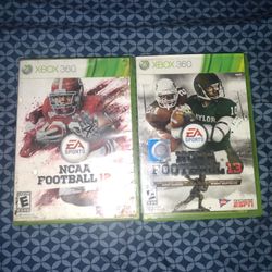 NCAA 12 & NCAA 13 Football For Xbox 360 games for sale!