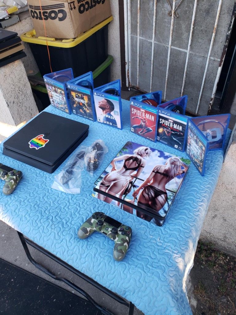 3 Great Games of Choose, 1 Controller & 0 Roaches 0 Issues Playstation 4 Slim 1TB PS4 1,000GB $230! OR 500GB combo $200! Is Already Cheap. SOO NOOO sa