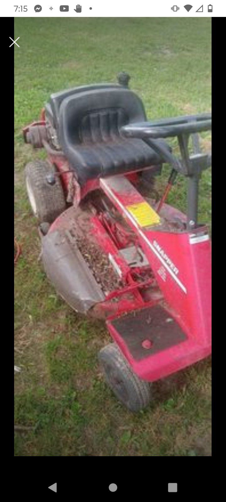 Ole Snapper Riding Mower 