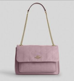COACH pink Elodie crossbody
