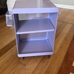 Purple Side Table 