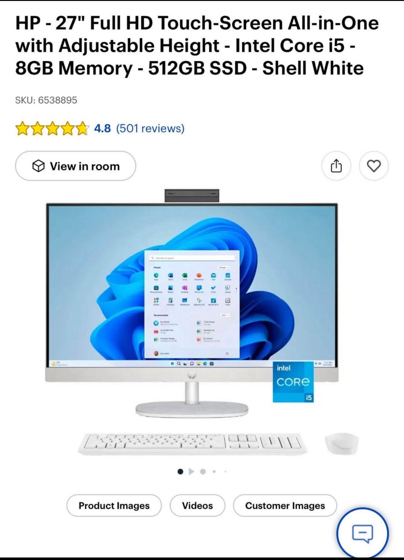 HP All In One Computer