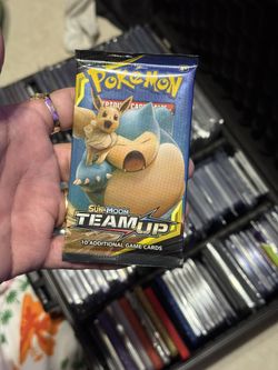 Pokemon Sun & Moon Team Up Booster Pack Sealed