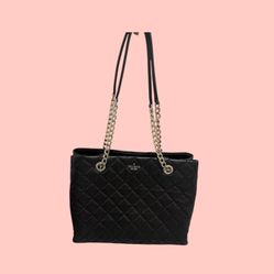Kate Spade New York Natalia Tote Leather Handbag, Large - Black