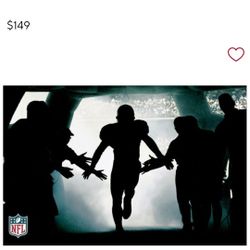 Pottery Barn Football Mural