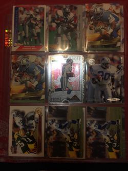 Barry Sanders 21 Card Lot