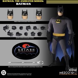 Batman animated Mezco Toyz ONE:12 Collective Batman: The Animated Series Batman Action Figure US