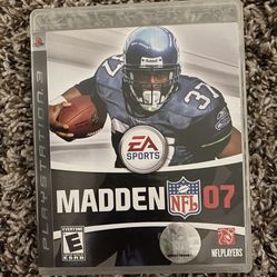 Madden 07 (PS3)