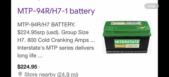 Battery/ Baterias Nuevas 