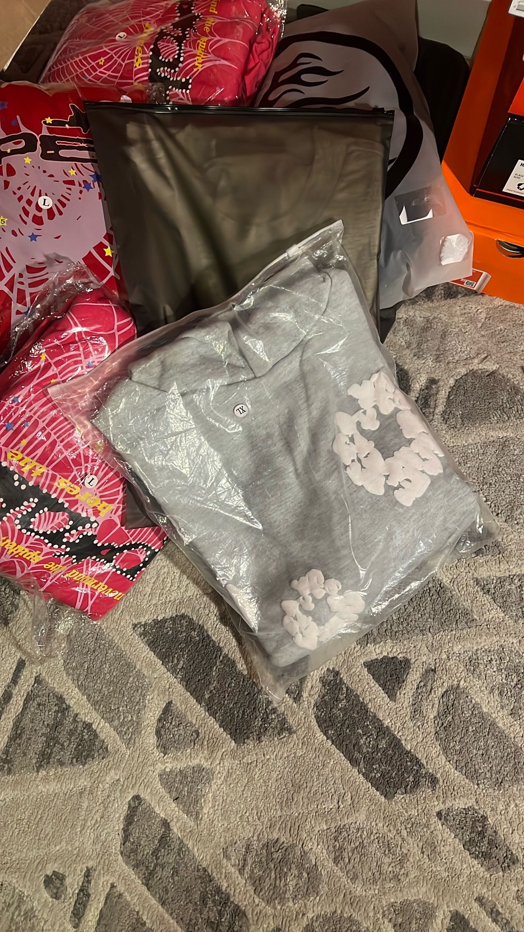 Denim Tears Gray Hoodie