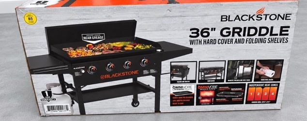 Blackstone griddle 4 burner 36 inch with hard cover
