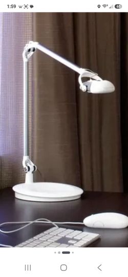 Humanscale Element Vision / 790 Ergonomic LED Task Desk Lamp - Arctic White