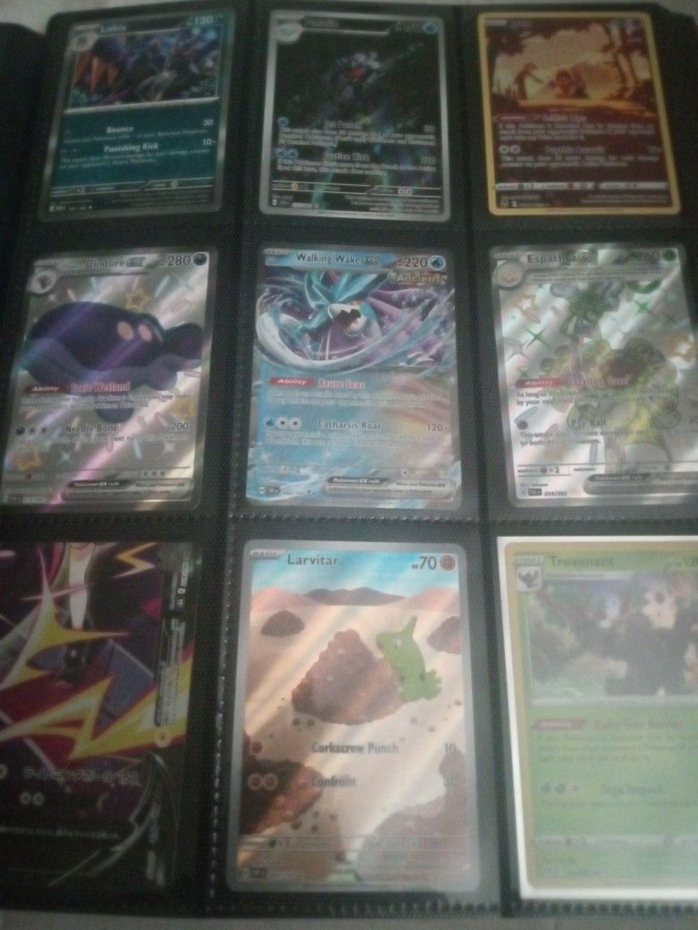Binder Of Pokemon Cards Holos And Reverse Holos Only for Sale in San ...