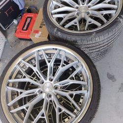 22 Inch Staggered Wheels For Sale 