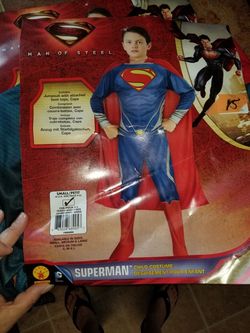 Superman costume small child new