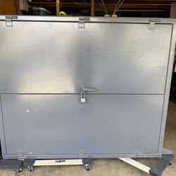 Hold strong metal cabinet