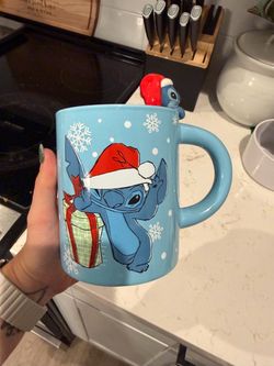 Christmas stitch mug
