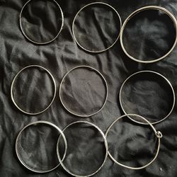 Sterling Silver Bangles 