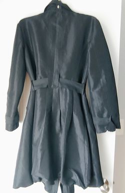 Black raincoat, women M-L