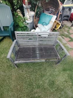 Garden bench