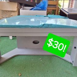 Entertainment Center Glass Shelves Back Cabinet Hide Cords