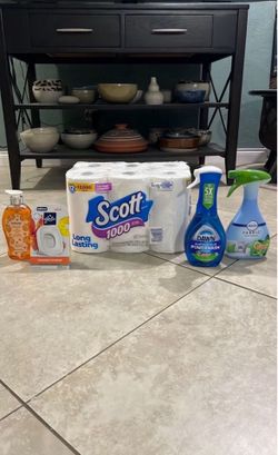 Scott Toilet Paper, Febreze, Dawn, Softsoap, Glade