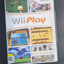 Wii Play – Nintendo Wii – Complete in Case – Near Mint Condition – Tested & Working