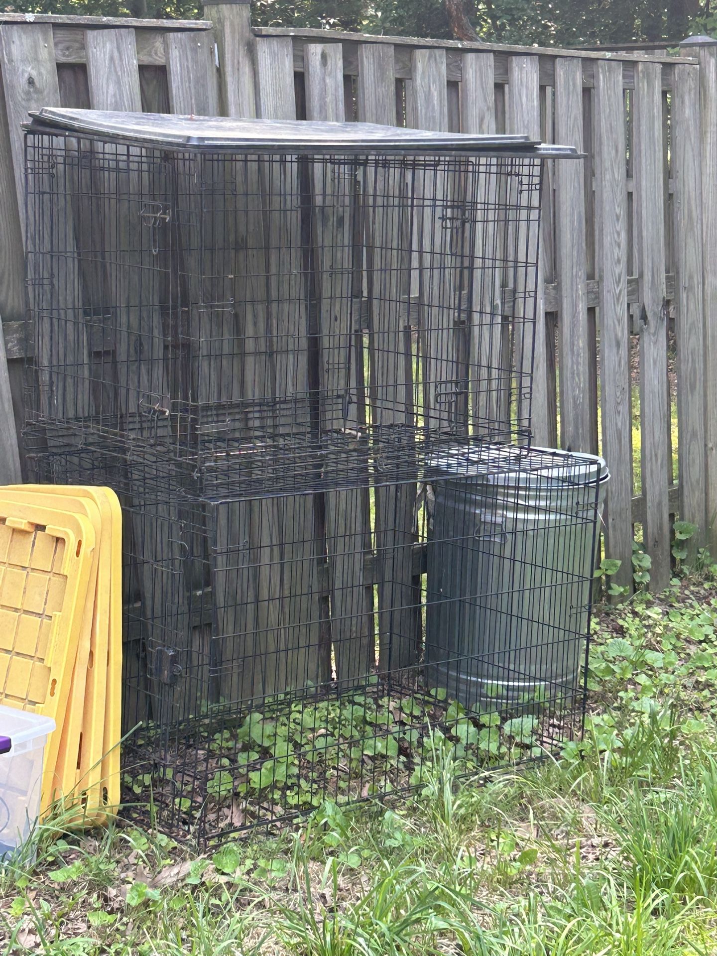 2 Dog Cage