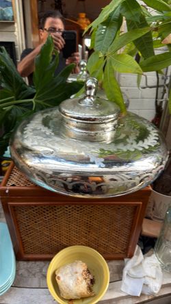 Extra large Vintage mercury, Glass