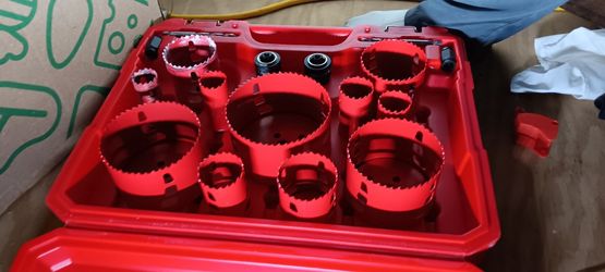 BRAND NEW DIABLO QUICK CONNECT METAL HOLE SAW SET 