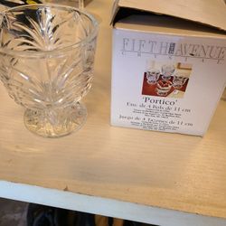 Crystal dessert cups