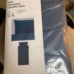 Ikea Twin Duvet/Pillow Case 