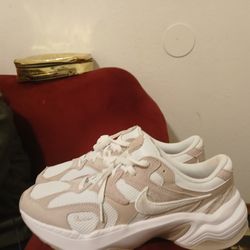 Nike AL8 White Pink Women's Shoes