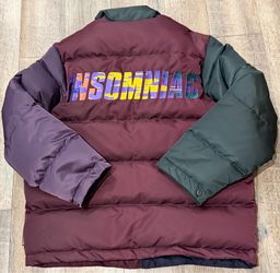 Insomniac Color-block Puffer Goose Down Jacket size Medium