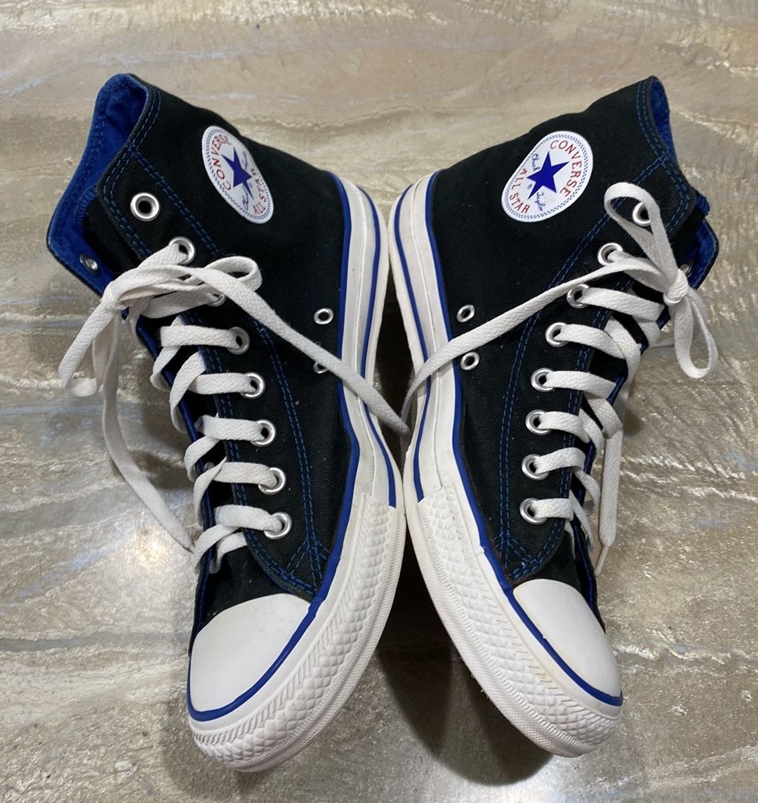 Converse All Star Chuck Taylor High Top Blue Sneakers Men’s 9 / Women’s 11