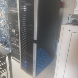 Dell Active Server With  Rack And Back Up Batteries