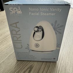 Spa Sciences Cirra Nano Ionic Vanity Facial Steamer