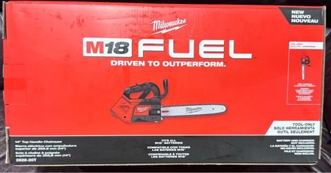M18 Fuel 14” 18v Lithium-Ion Brushless Cordless Battery Top Handle Chainsaw