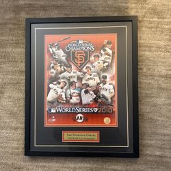 S.F. Giant’s 2010 World Series Champions Team Photograph 