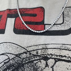 Tennis Chain 925 Silver Passes Diamond Test