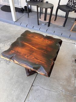 Matching Live Edge Side Tables