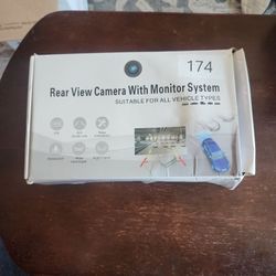Rear View Camera With Monitor System
