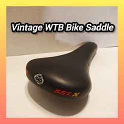 Vintage WTB Bike Saddle 