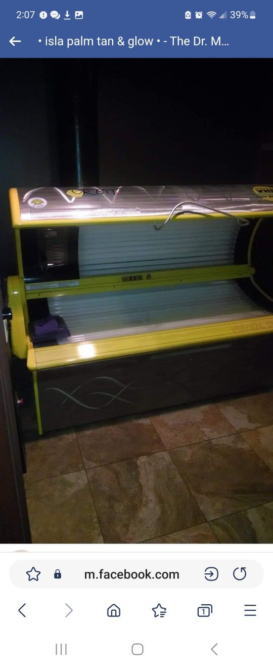 Dr Muller Orbit 2.0 Tanning Bed