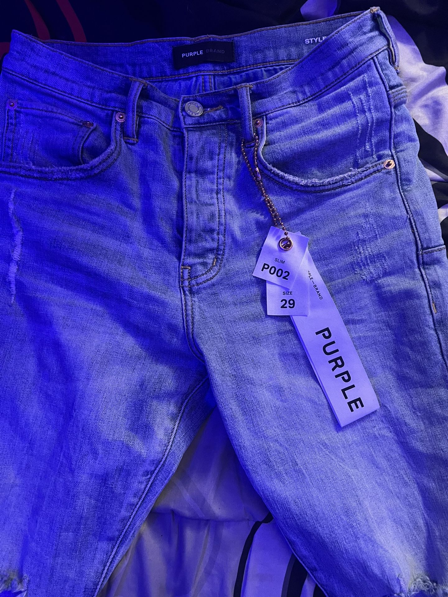 Purple jeans sz 29