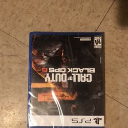 Sealed Up Call Of Duty Black Opps 6 Ps5 Version 