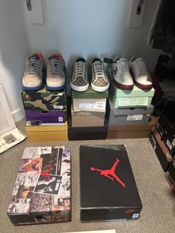 Authentic Rare Retro Jordan, Nike Dunks SB, Designer Shoes 