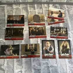Harry Potter and the Deathly Hallows Part 2 Cards Lot Of 11 3C