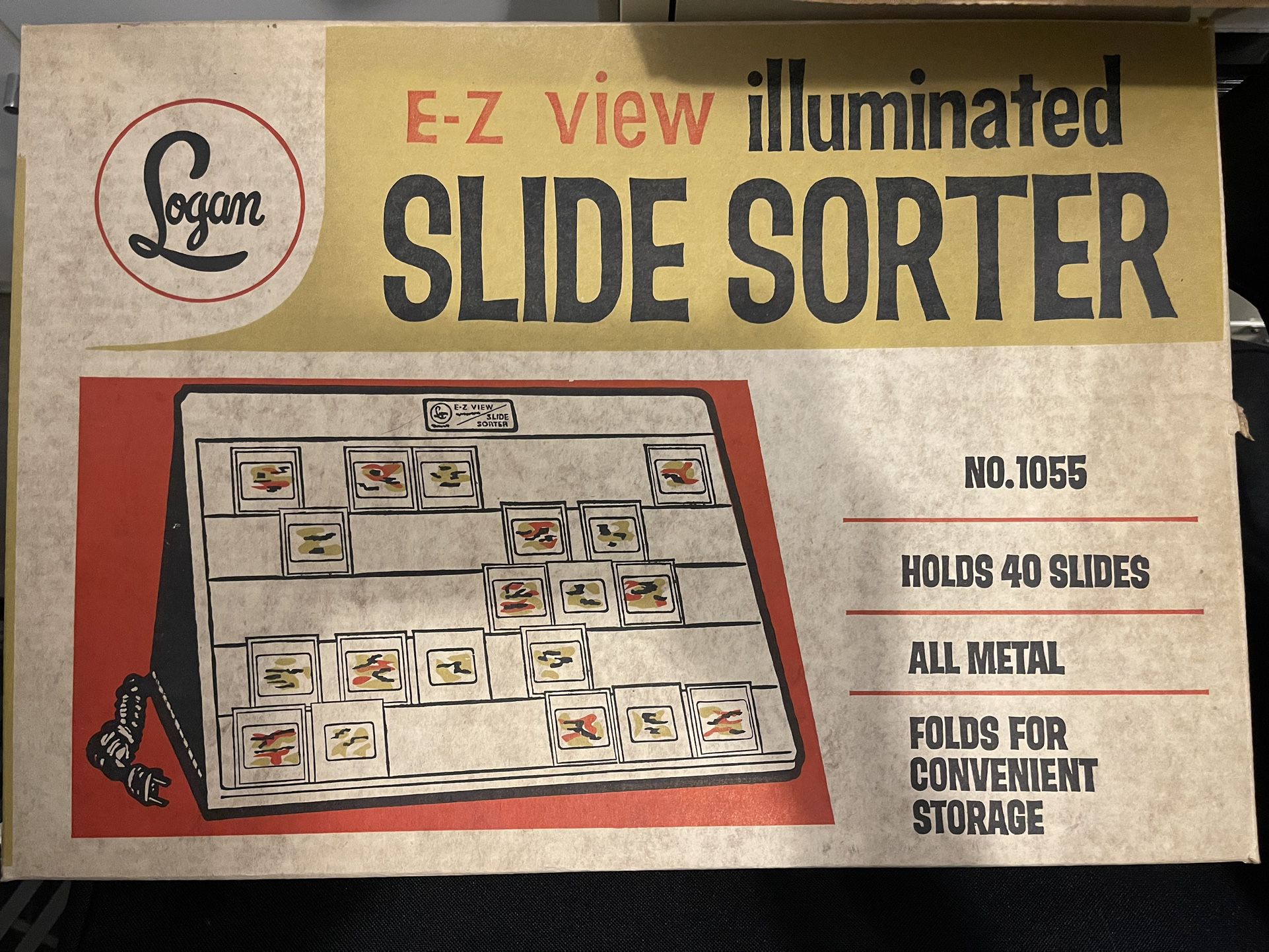 E-Z View Illuminated Slide Sorter